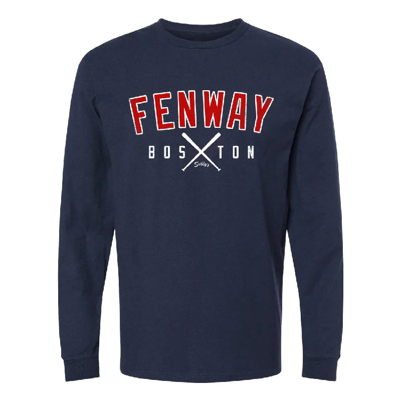 Fenway Crossed Bats Long Sleeve Shirt