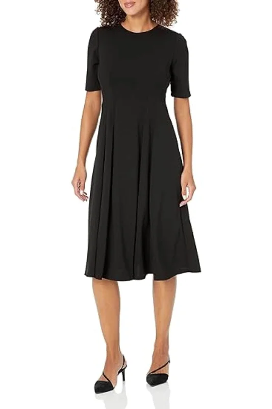 Maggy London G5028M - Short Sleeve Midi Dress