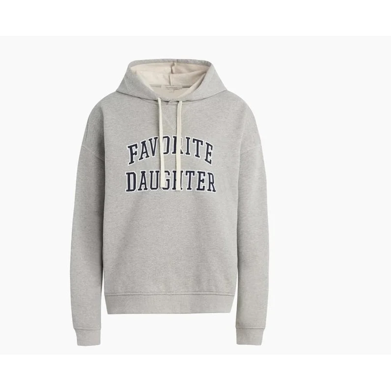 Favorite Daughter Women's The Collegiate Hoodie Heather Grey