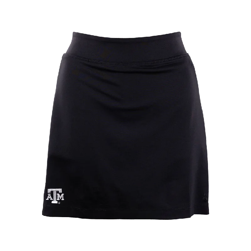 Texas A&M Tommy Bahama Black Aubrey Skort