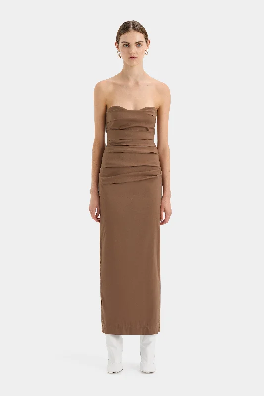 Alba Strapless Gown