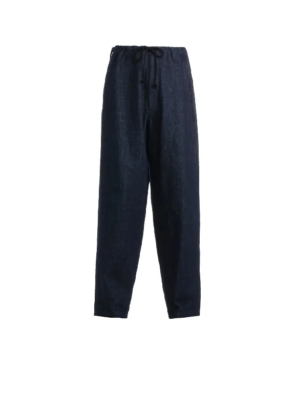 12OZ DENIM WAIST STRING PANTS