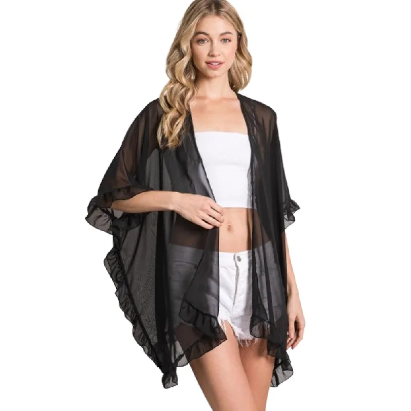 Lightweight Sheer Shawl Cardigan