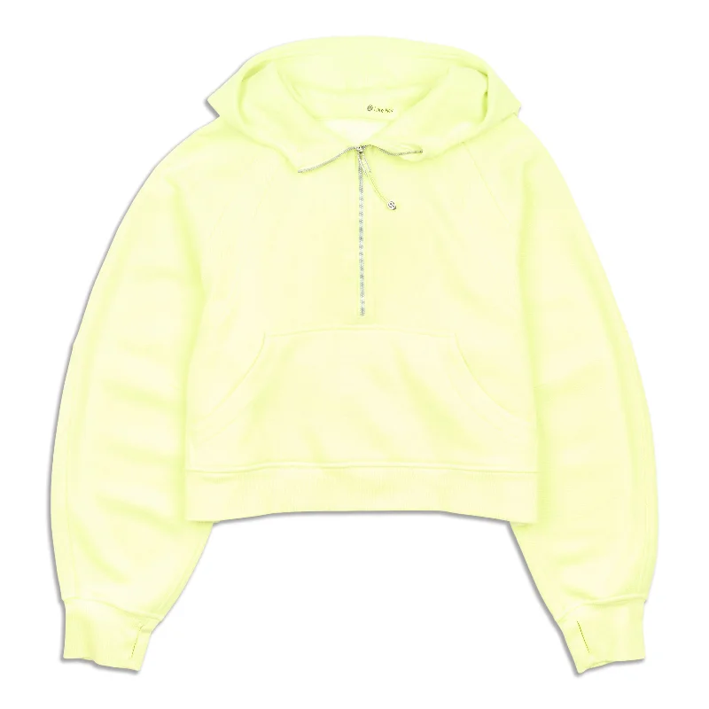 Scuba Oversized Half-Zip Hoodie - Resale