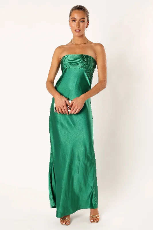 Adina Maxi Dress - Emerald