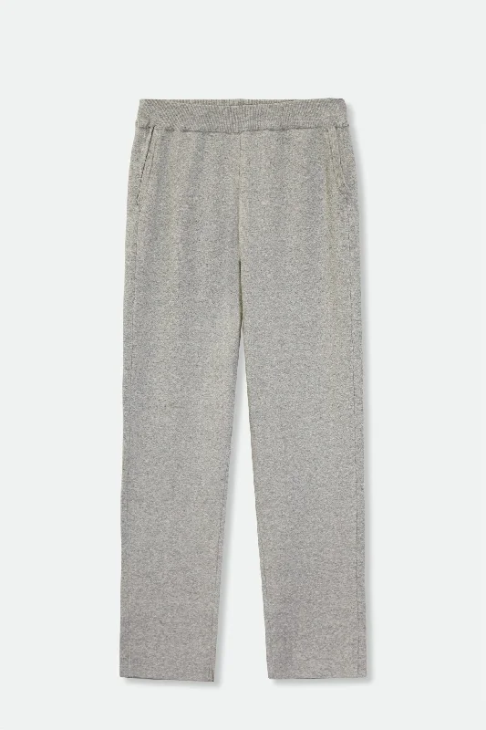 PAIGE PANT IN DOUBLE KNIT HEATHERED PIMA COTTON LIMITED EDITION COLORS