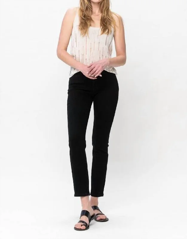 Slim Fit Jean In Black