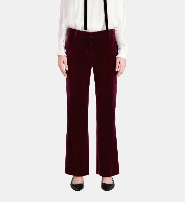 Velvet Suit Trousers