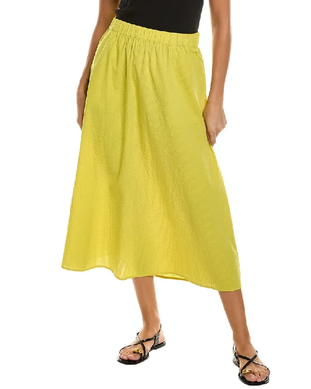 EILEEN FISHER Seersucker Skirt