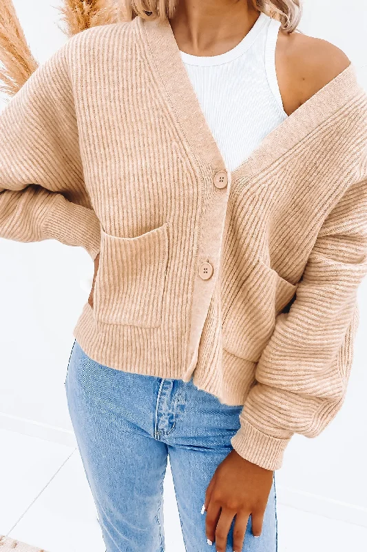 Frey Cardigan Beige