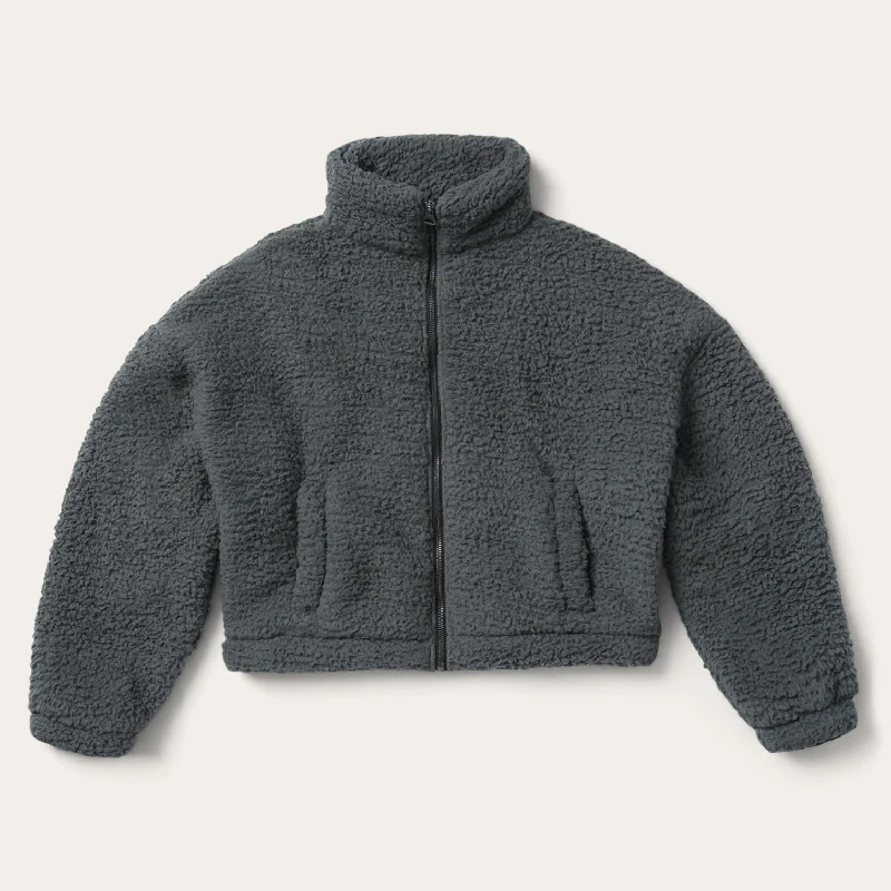 Fuzzy Teddy Bear Fleece Jacket