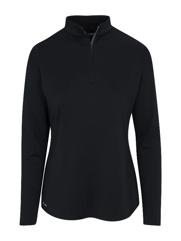 Heather Hightower Halfzip - Black