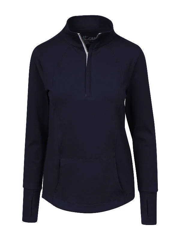 Miranda Half Zip - Dark Navy