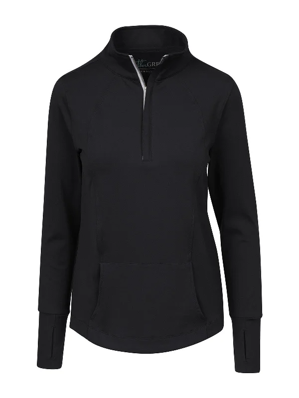 Miranda Half Zip - Black