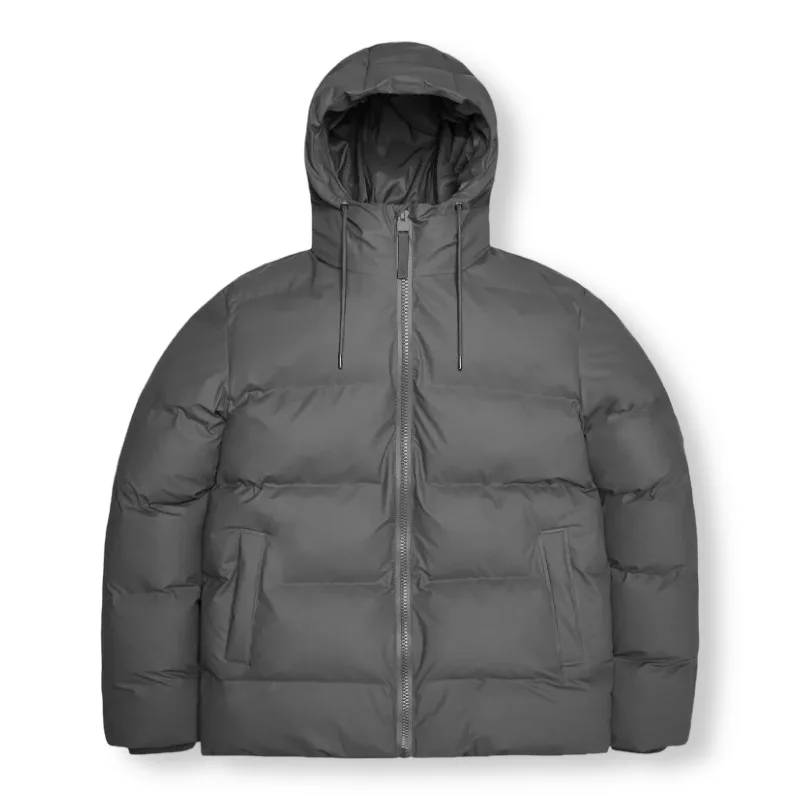 Rains Alta Puffa Jacket Grey