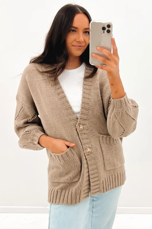 Rossie Cardigan Latte