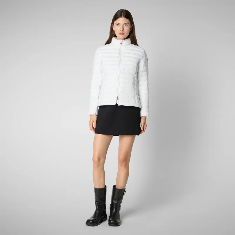 Women's Carly Puffer Jacket in Off White