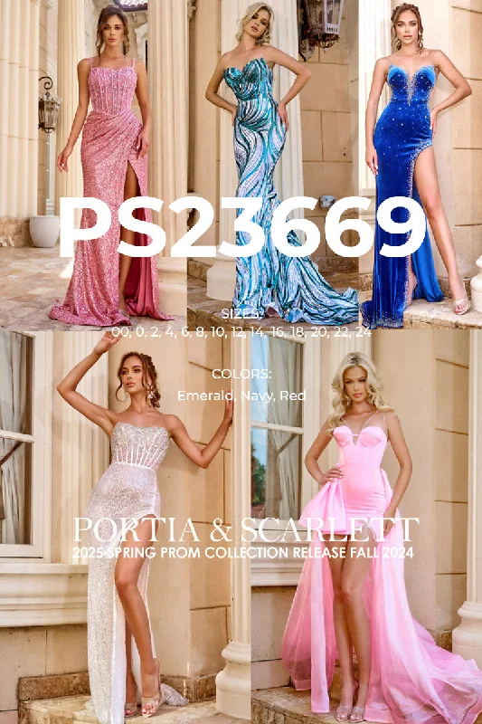 Portia and Scarlett PS23669 Dresses